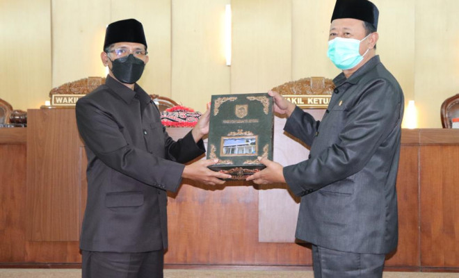 Bupati Boyolali Serahkan LKPJ 2020 kepada DPRD Boyolali